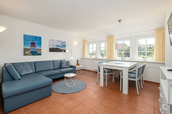 Ganze Wohnung, Urlaub mit Hund, inkl. Schwimmbad und Sauna, Og über 2 Ebenen bis 4 Personen in Norddorf, Amrum
