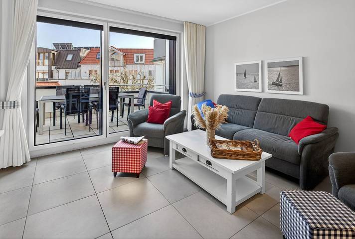 Ferienwohnung für 6 Personen, mit Balkon/Terrasse
