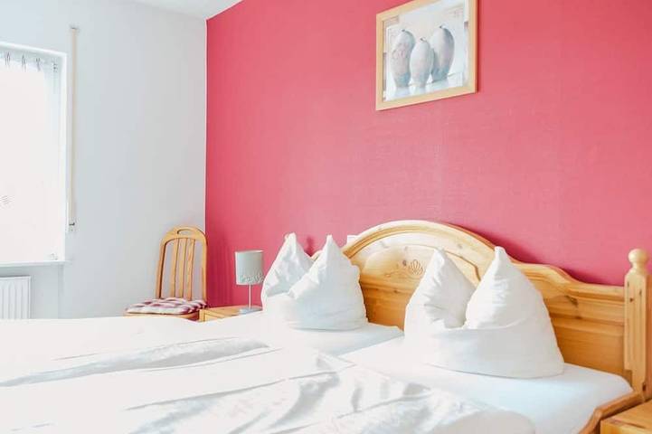 Ferienwohnung für 4 Personen, mit Balkon und Garten