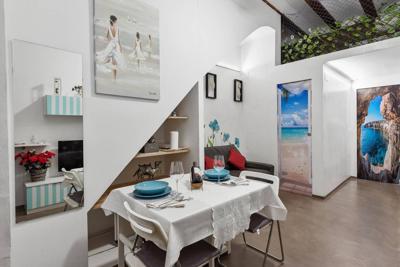 Casa vacanze "La Casita de la Reina" con terrazza privata e Wi-Fi in La Malvarrosa, Valencia