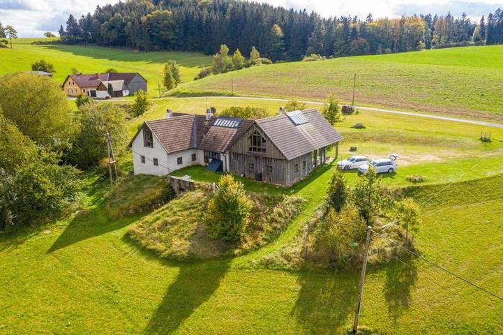 Ferienhaus für 10 Personen, mit Pool und Sauna sowie Ausblick und Garten in Waldviertel