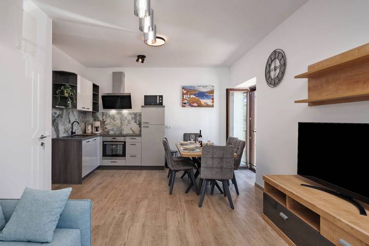 Gîte pour 5 personnes, avec vue sur l’océan, adapté aux familles à Punat - 4