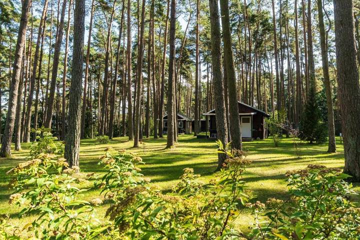 Camping für 4 Personen, mit Terrasse und Pool, mit Haustier auf Usedom