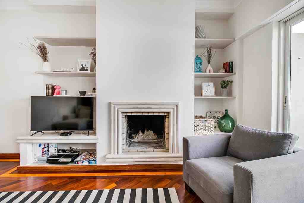 Ganze Wohnung, Ferienwohnung für 6 Personen mit Garten in Oeiras, Costa de Lisboa