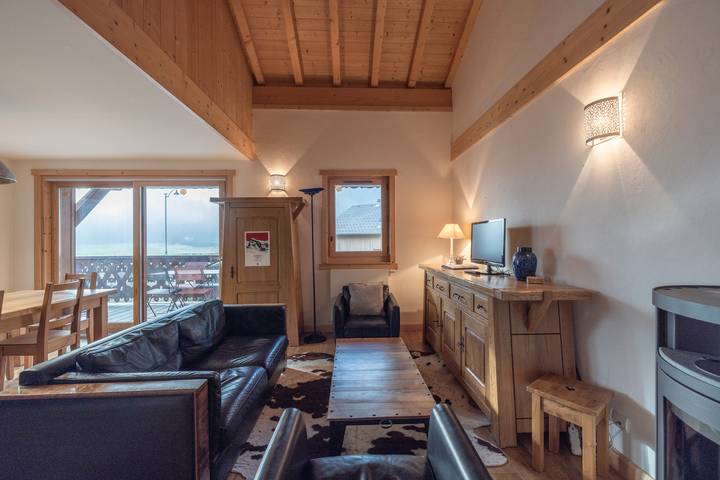 Appartement de vacances pour 6 personnes, avec balcon