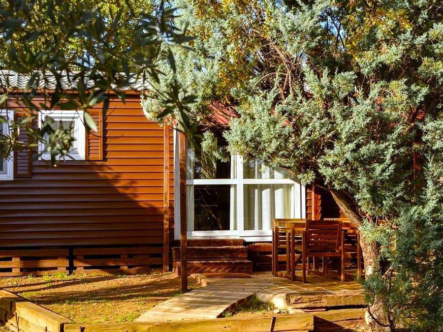 Camping Alquezar - Mobilheim 4 personen - Mobilheim in Alquézar, Huesca Provinz