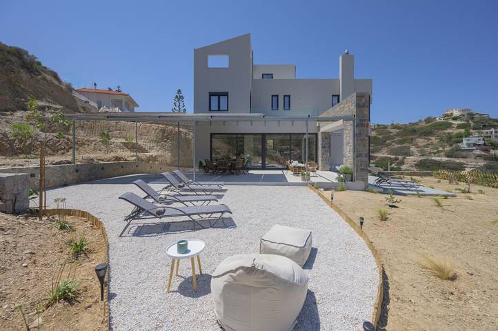 Location de vacances pour 6 personnes, avec jardin et vue sur l’océan dans Agia Pelagia - 3