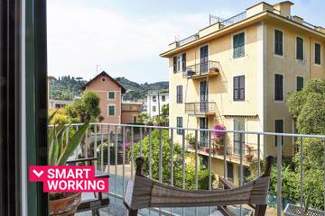 Gîte pour 4 personnes, avec balcon à Santa Margherita Ligure