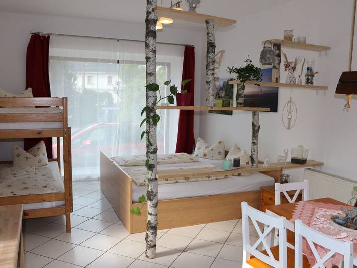 Apartament wakacyjny dla 5 osób, z Taras i Ogród w Region Saale - Orla - Kreis