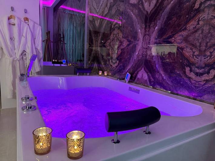 Appartement de vacances pour 2 personnes, avec jacuzzi