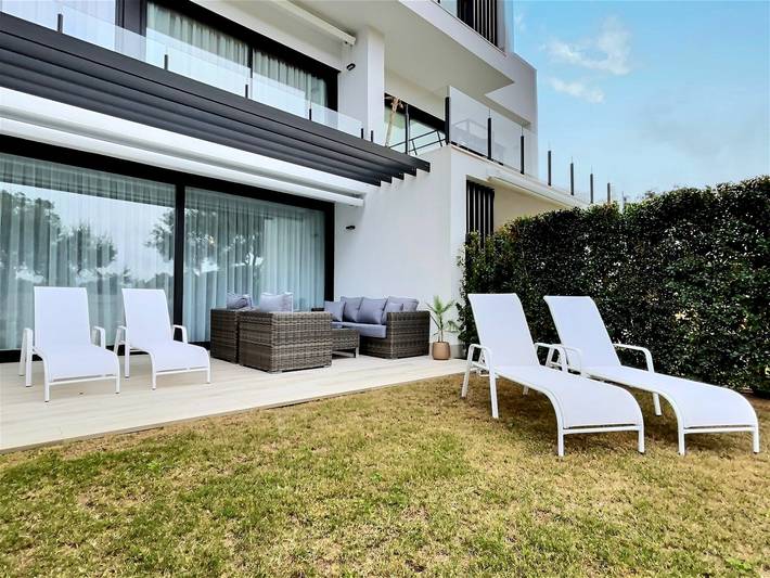 Chalet para 8 personas con piscina in San Roque Club, San Roque