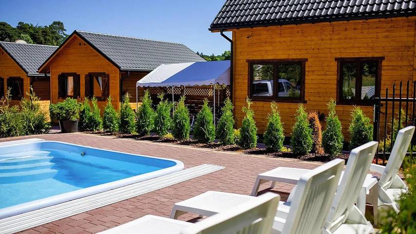 Bungalow für 4 Personen, mit Pool in Polen