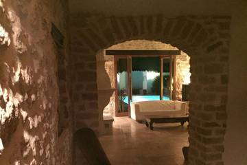 Location de vacances pour 4 personnes, avec balcon et jardin à Saint-Mathieu-de-Tréviers