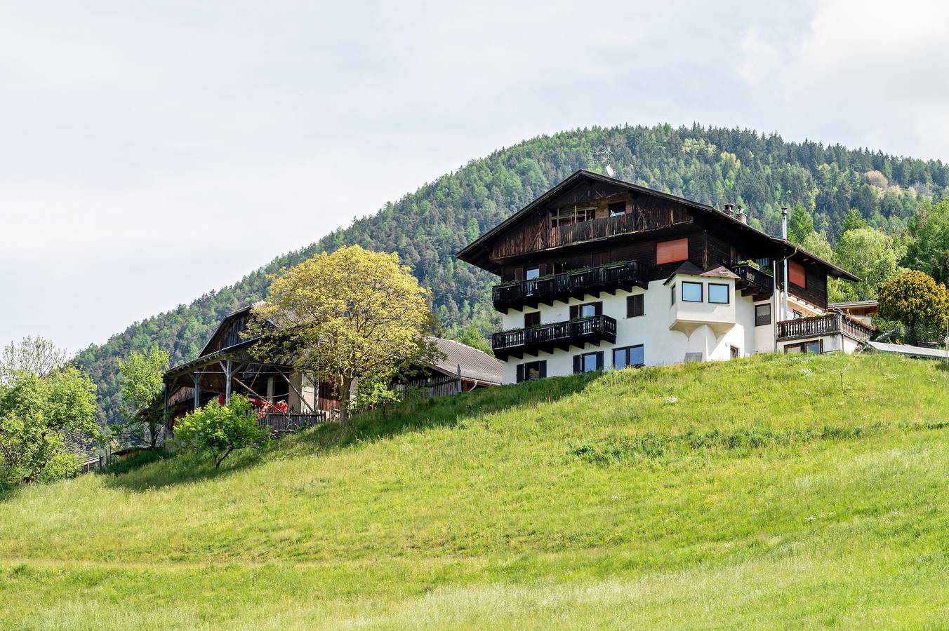 Ganze Wohnung, Ferienwohnung 'Gatscherhof Abendrot' mit Bergblick, Gemeinschaftsgarten und Wlan in Lüsen, Dolomiti Superski
