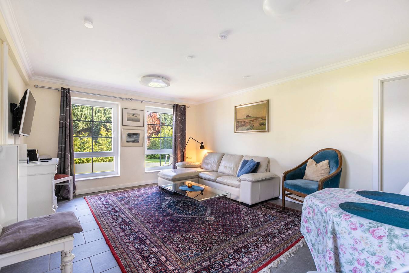 Ganze Wohnung, Ferienwohnung 'Ferienhaus Erlengrund B' mit Privatterrasse, Gemeinschaftsgarten und Wi-Fi in Schafstedt, Albersdorf und Umgebung Region