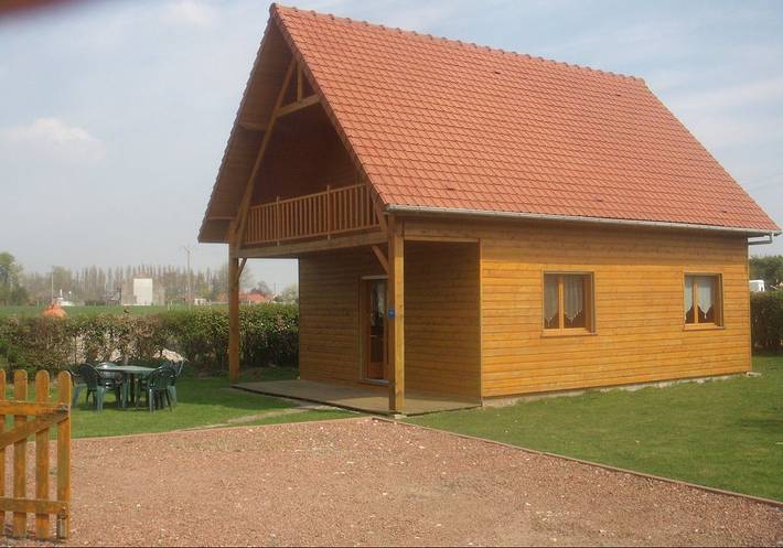 Chalet pour 4 personnes, avec jardin, animaux acceptés