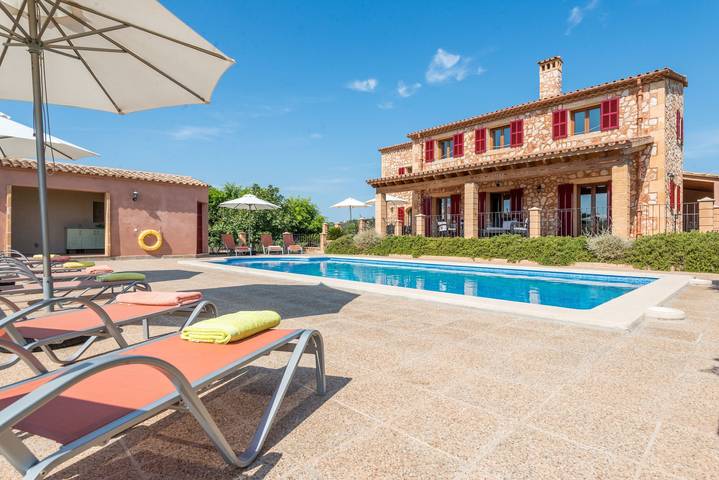 Landhaus 'Can Pedro - Sa Torre Nova' mit Meerblick, WLAN und Klimaanlage in Sant Llorenç des Cardassar, Mallorca Osten