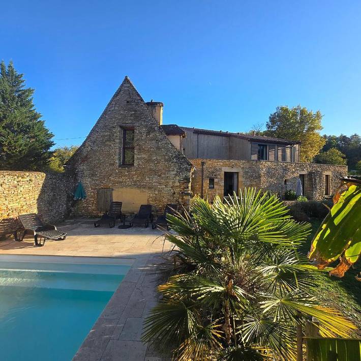 Maison de vacances pour 15 personnes, avec piscine ainsi que vue et jardin - 1