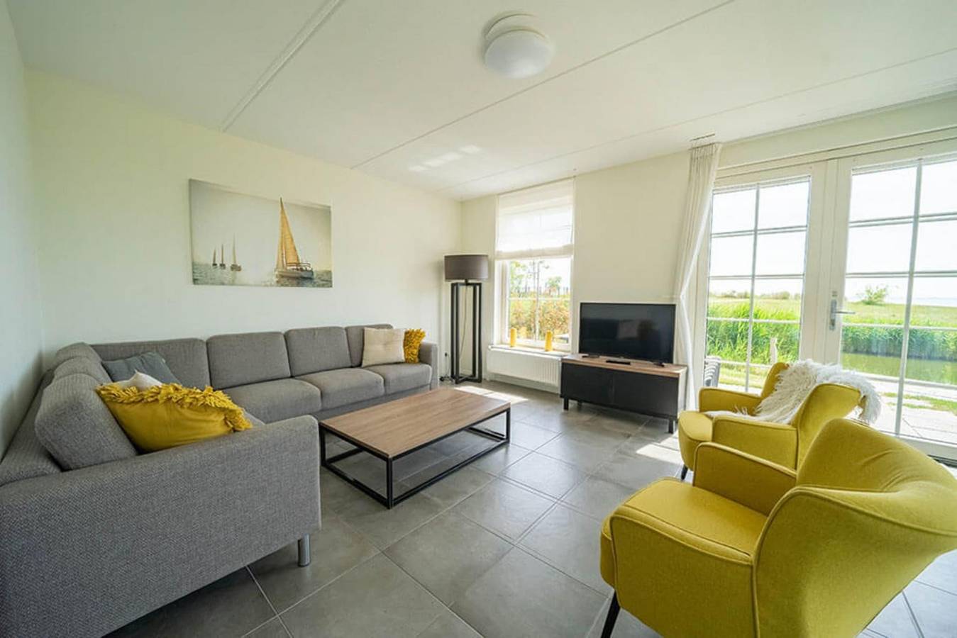 Casa de vacaciones para 8 personas con terraza in Markermeer