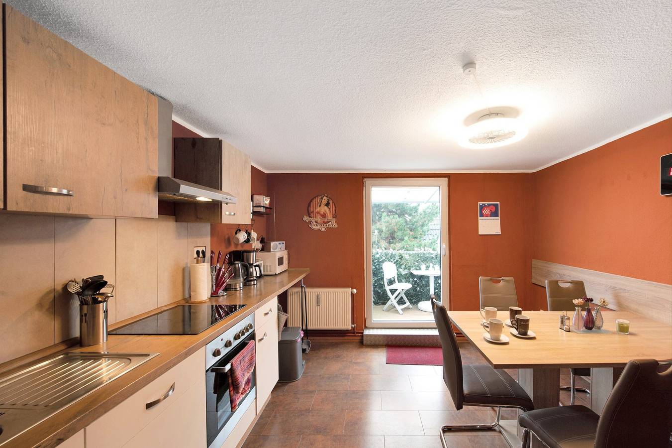 Ganze Wohnung, Ferienwohnung 'Alte Schmiede' mit Balkon und Wlan in Laage, Mecklenburgische Seenplatte