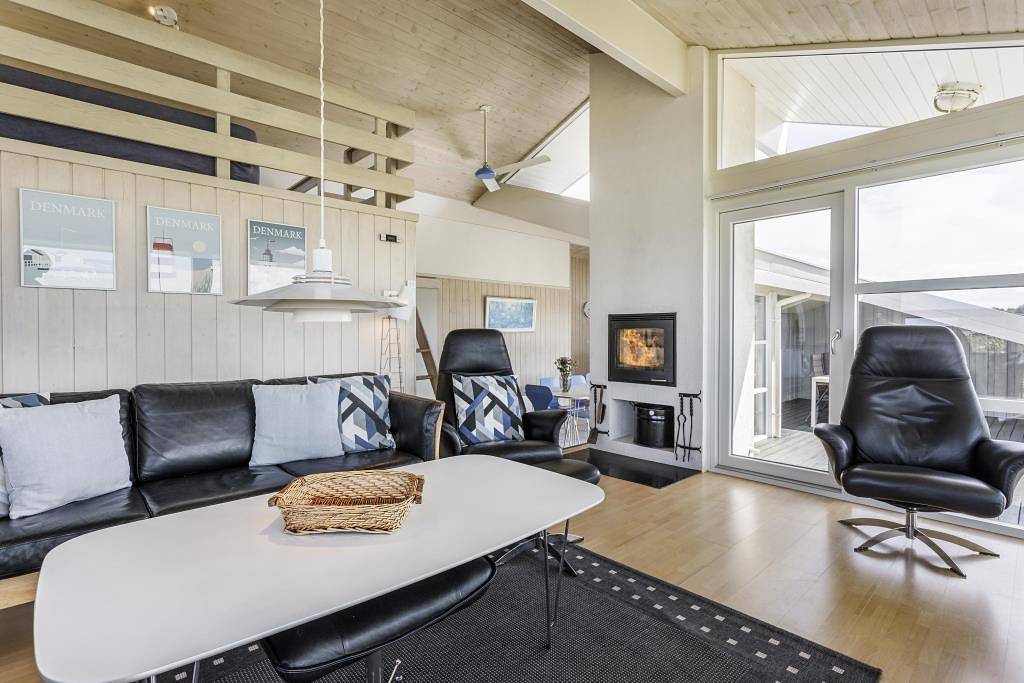 Gepflegtes Ferienhaus mit Meerblick im schönen Nørlev in lønstrup, Hjørring und Umgebung