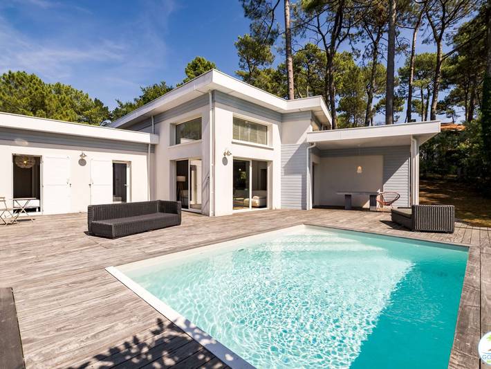 Villa pour 10 personnes, avec jardin à Biscarrosse - 2