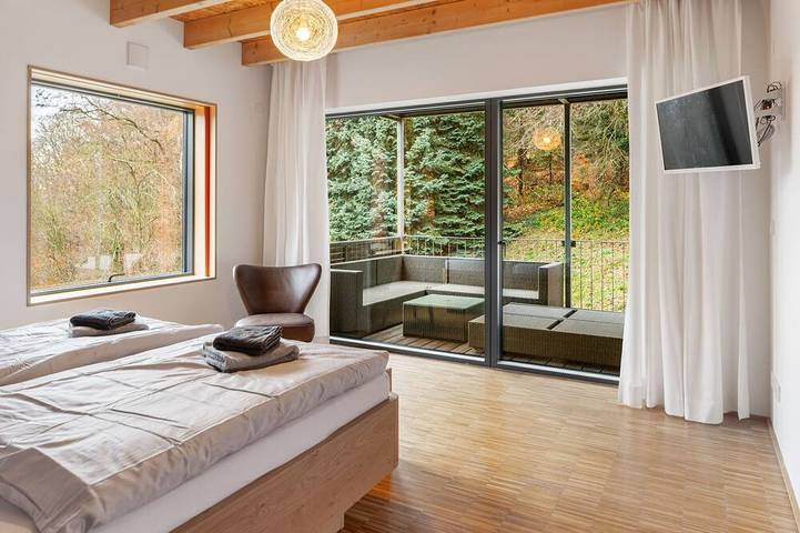 Ferienhaus für 10 Personen, mit Garten und Balkon sowie Sauna in Freital - 3