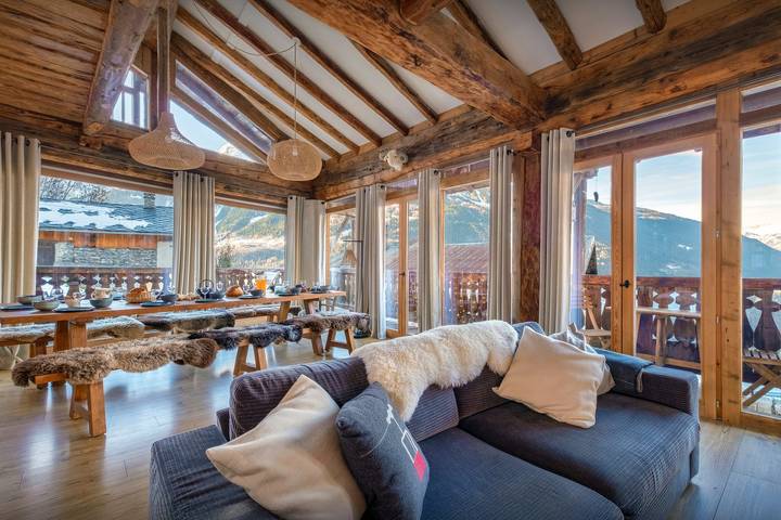Chalet pour 15 personnes, avec sauna, adapté aux familles à Sainte-Foy-Tarentaise - 3