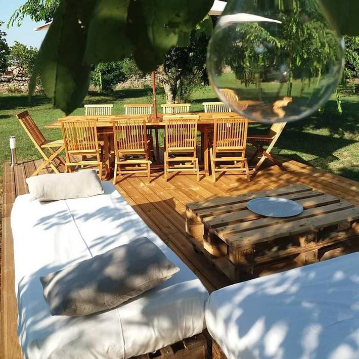 Location de vacances pour 15 personnes, avec piscine et vue ainsi que jardin et terrasse à Saint-Christoly-Médoc - 2