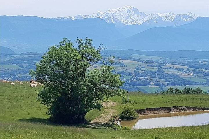 Gîte pour 4 personnes, avec terrasse dans Droisy