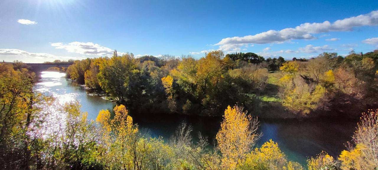 La Villa Pangea un havre de paix unique avec vue sur la rivière et la nature in Gignac, Région de Lodève