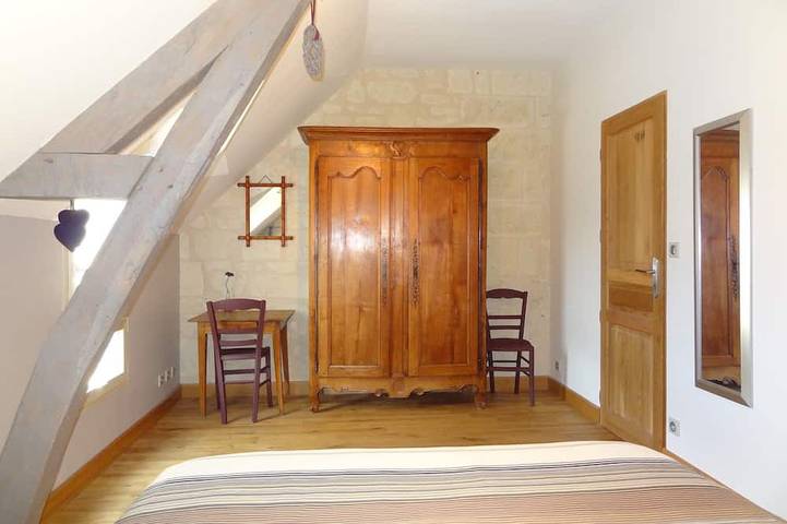 Gîte pour 5 personnes, avec jardin à Avoine - 3