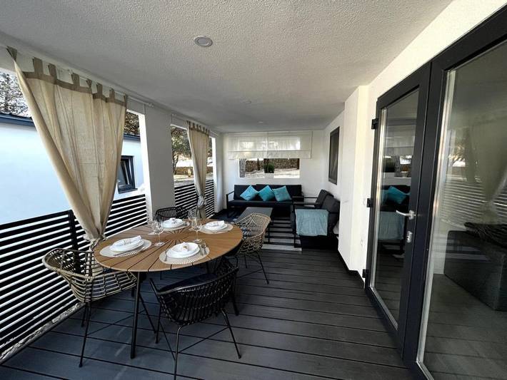 Camping für 6 Personen, mit Ausblick und Garten sowie Pool, mit Haustier in Drage (Pakoštane) - 4