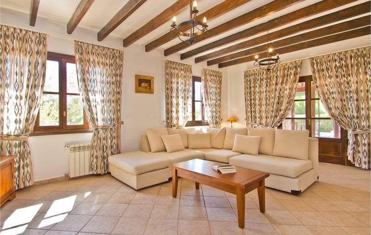 200 sqft Apt | Pool, Küche, Kamin | 2.5km nach Es Garrovers in Marratxí, Mallorca Westen