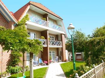 Ferienwohnung für 2 Personen, mit Garten und Balkon in Norden und Umgebung