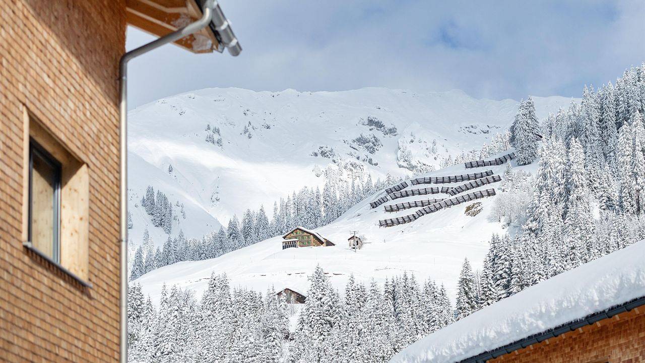 Geheel vakantieappartement, Vakantieappartement voor 7 personen met balkon in Schröcken, Bregenzerwoud