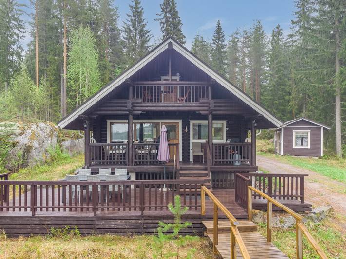 Chalet pour 6 personnes, avec balcon et sauna en Finlande - 3