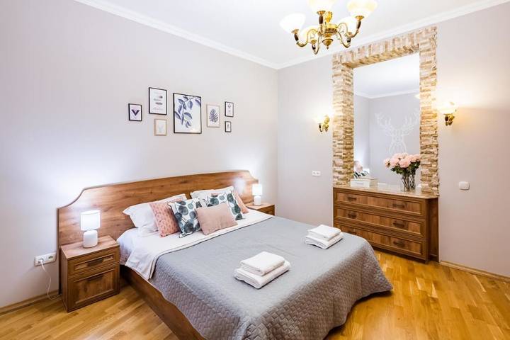 Ferienwohnung für 3 Personen, mit Ausblick in Lemberg