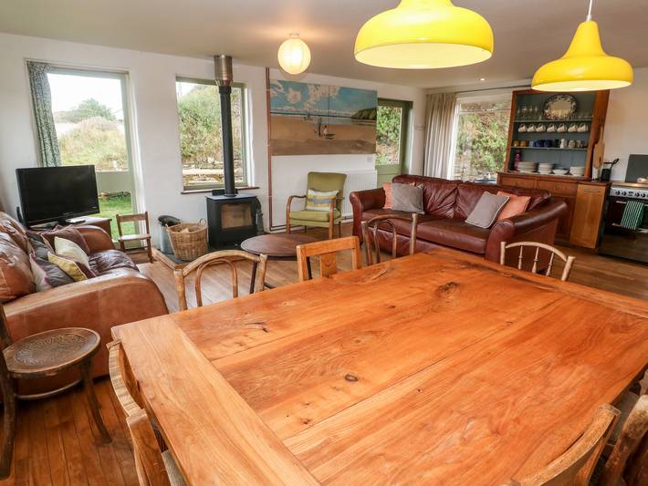 Cottage for 8 people, with View in Mawgan Porth