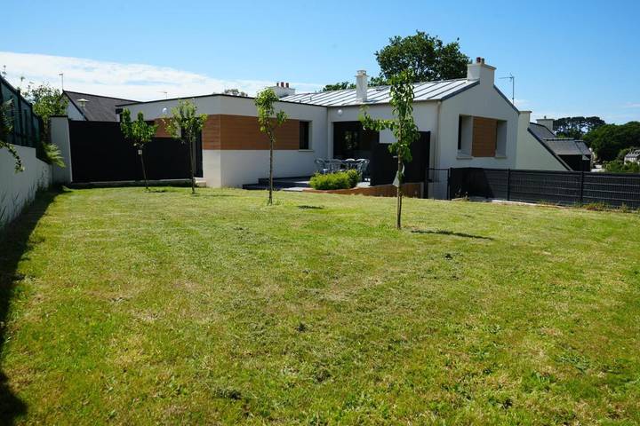 Maison de vacances pour 6 personnes, avec Terrasse ainsi que Jardin et Vue à Bohars