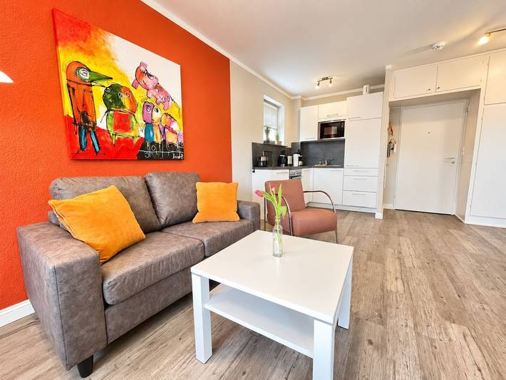 Ferienwohnung für 2 Personen, mit Balkon - 1