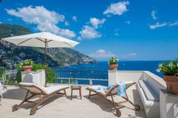 Villa für 10 Personen, mit Balkon und Garten in Positano