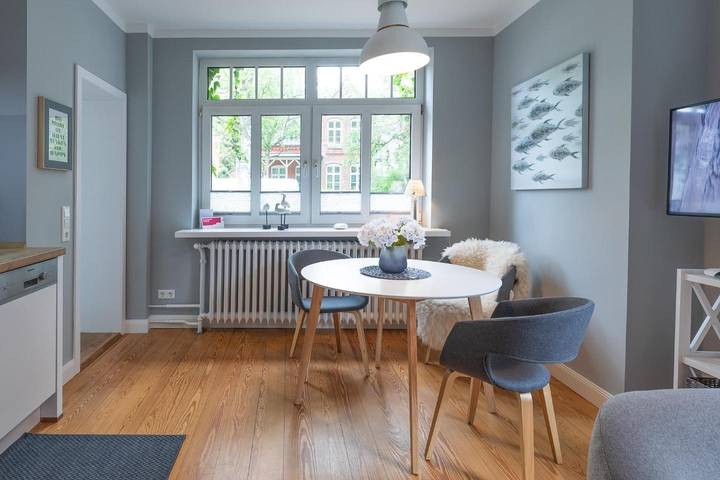 Ganze Wohnung, Ferienwohnung Mönkestübchen in Husum für bis zu 2 Personen in Husum Hafen, Husum