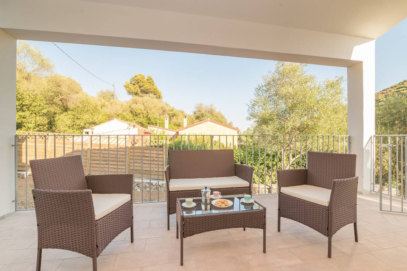 Maison de vacances 'Casa Isabella Eleonora' avec vue sur la montagne, Wi-Fi et climatisation in Berruiles, San Teodoro