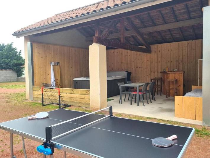 Maison de vacances pour 12 personnes, avec Terrasse et Jardin