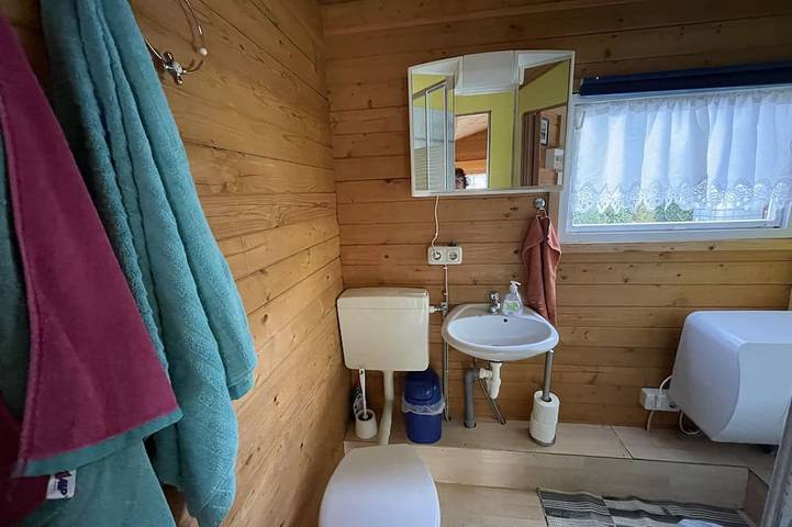 Blockbohlenhaus für 2 Personen in Gotthun, Müritz