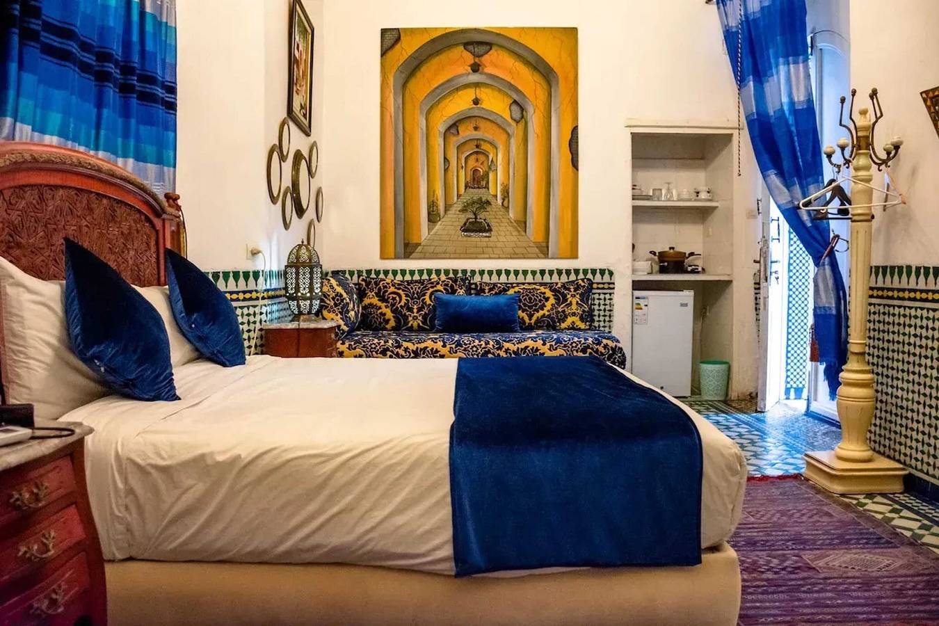 Entire apartment, Cosy Apartment in Fes El Bali, 25 m², Private Garden in Fès-Boulemane region
