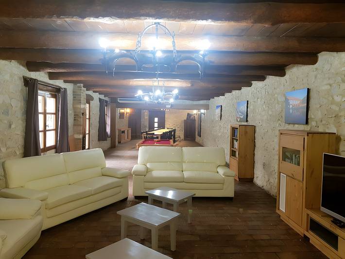 Casa de vacaciones 'Le Mas Du Bouquet' con vistas a la montaña, Wi-Fi y aire acondicionado in Seynes, Región de Alès