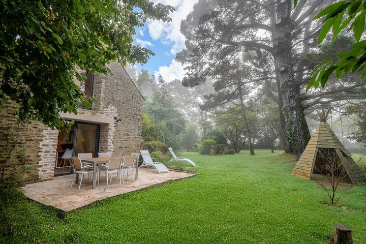 Casa de vacaciones para 6 personas, con terraza y jardín - 1