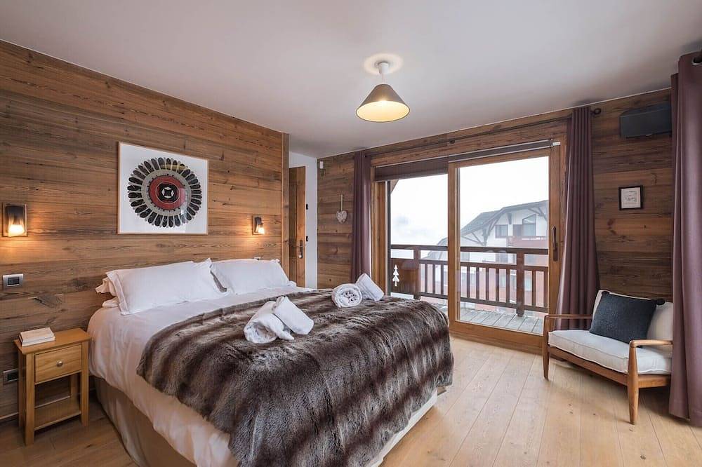 Apartamento entero, Lujoso Apartamento Nuevo 120 m2 al pie de las pistas 4 habitaciones dobles in La Tania, La Perrière